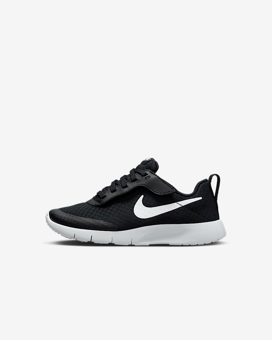 Nike black and white shoes kids discount